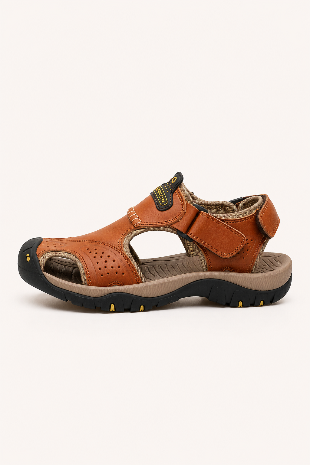 Sandalias hombre trekking puntera reforzada velcro lateral – Theo