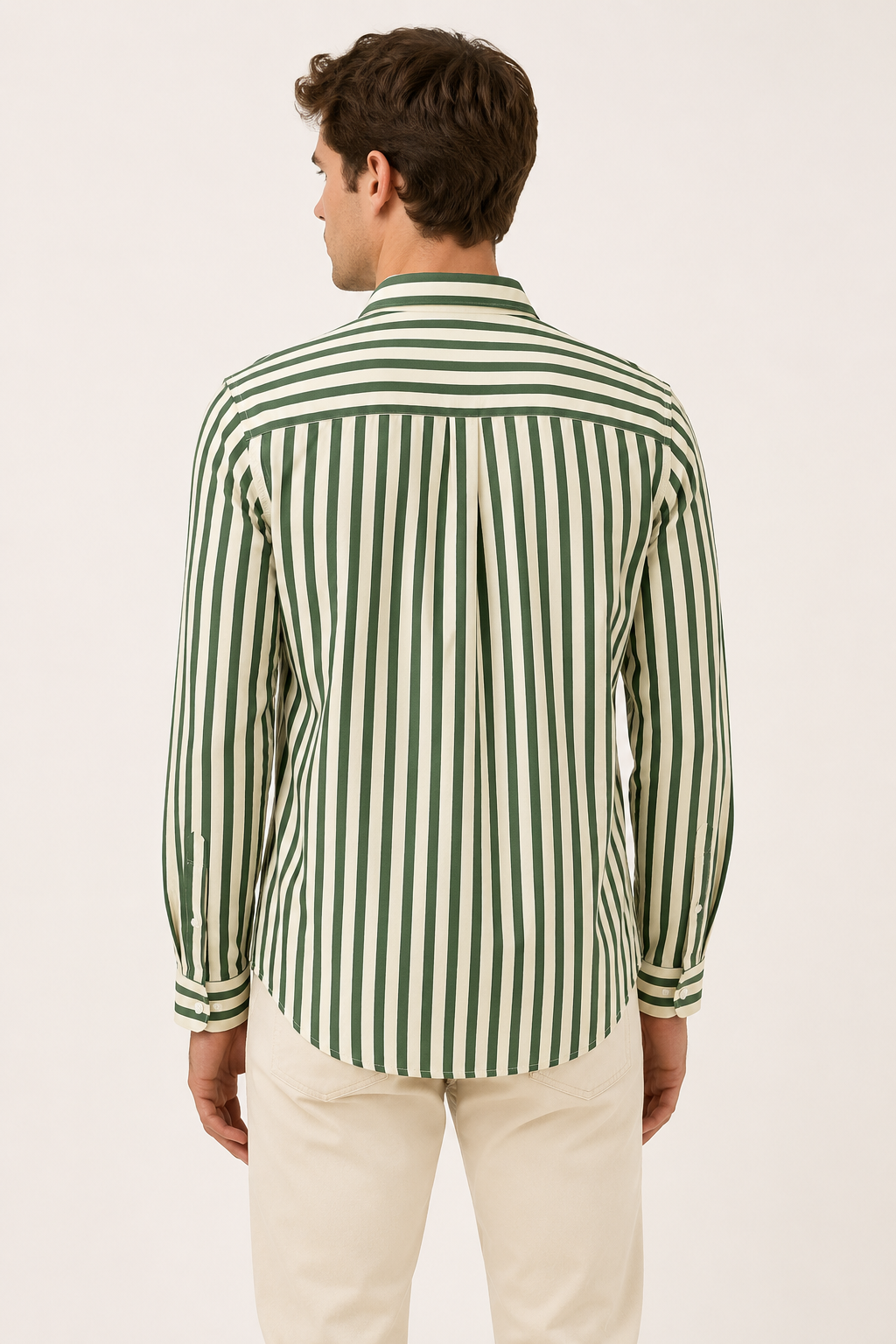 Camisa hombre rayas relaxed fit primavera verano estilo atemporal – Gerhard