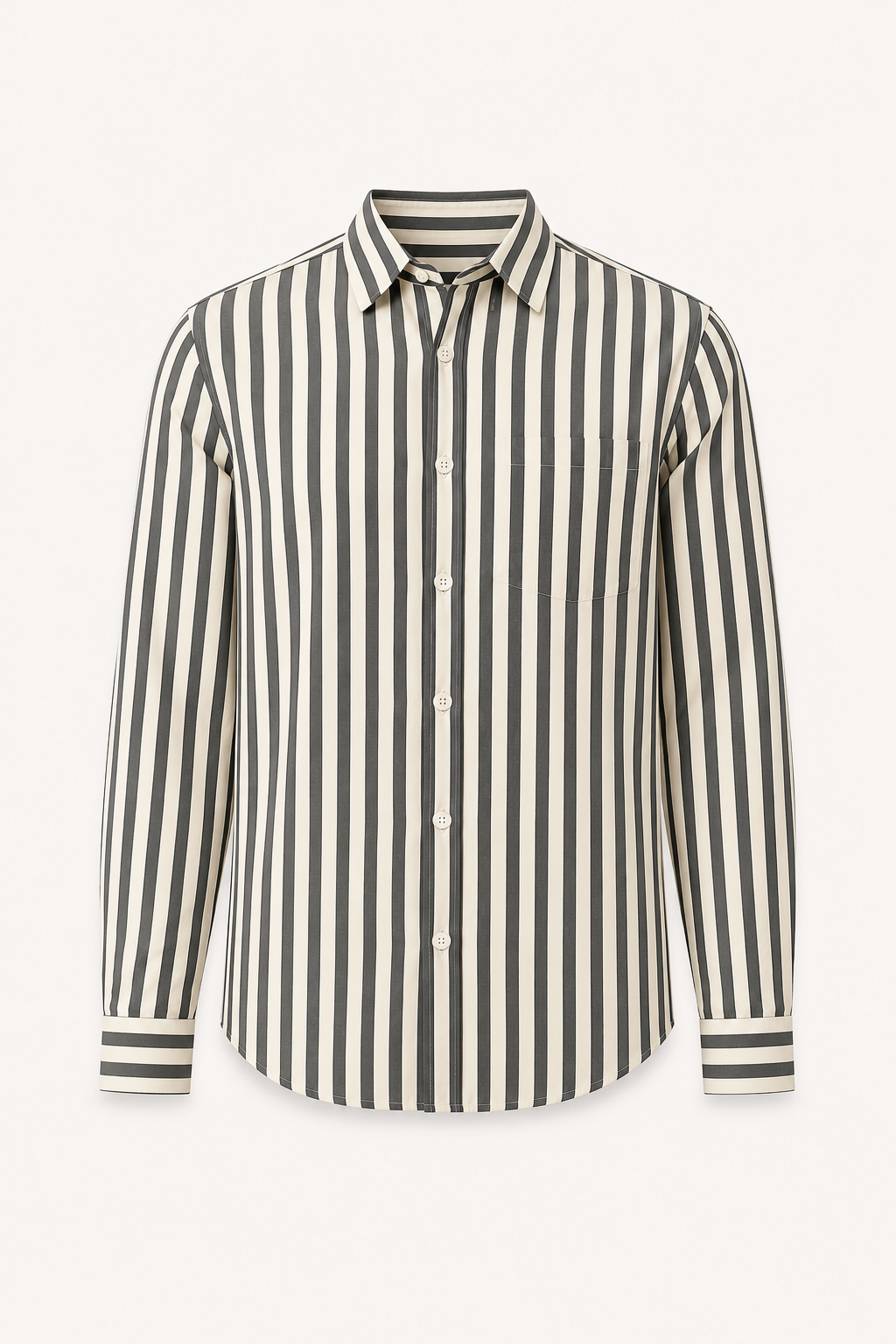 Camisa hombre rayas relaxed fit primavera verano estilo atemporal – Gerhard