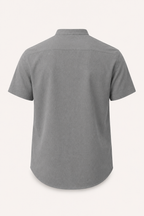 Camisa manga corta hombre cuello mao botonadura completa – Lorenz