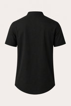 Camisa manga corta hombre cuello mao botonadura completa – Lorenz