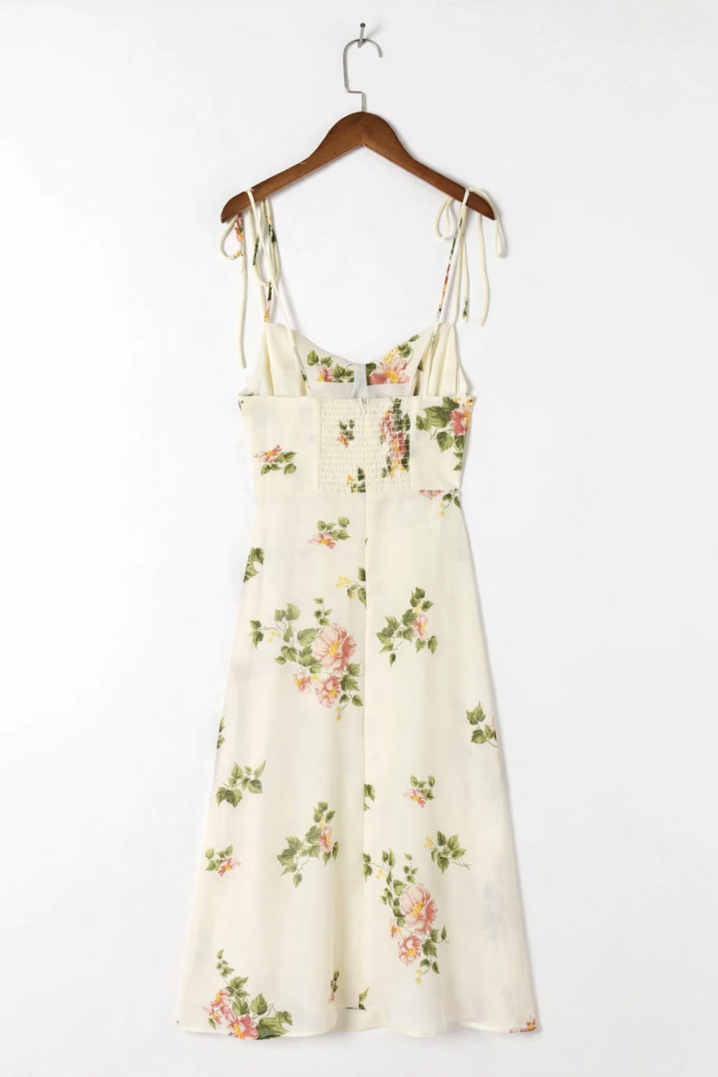 Vestido midi para mujer estampado floral ligero primavera - Lirena