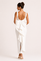Vestido maxi borde perlado para mujer - Hildegard