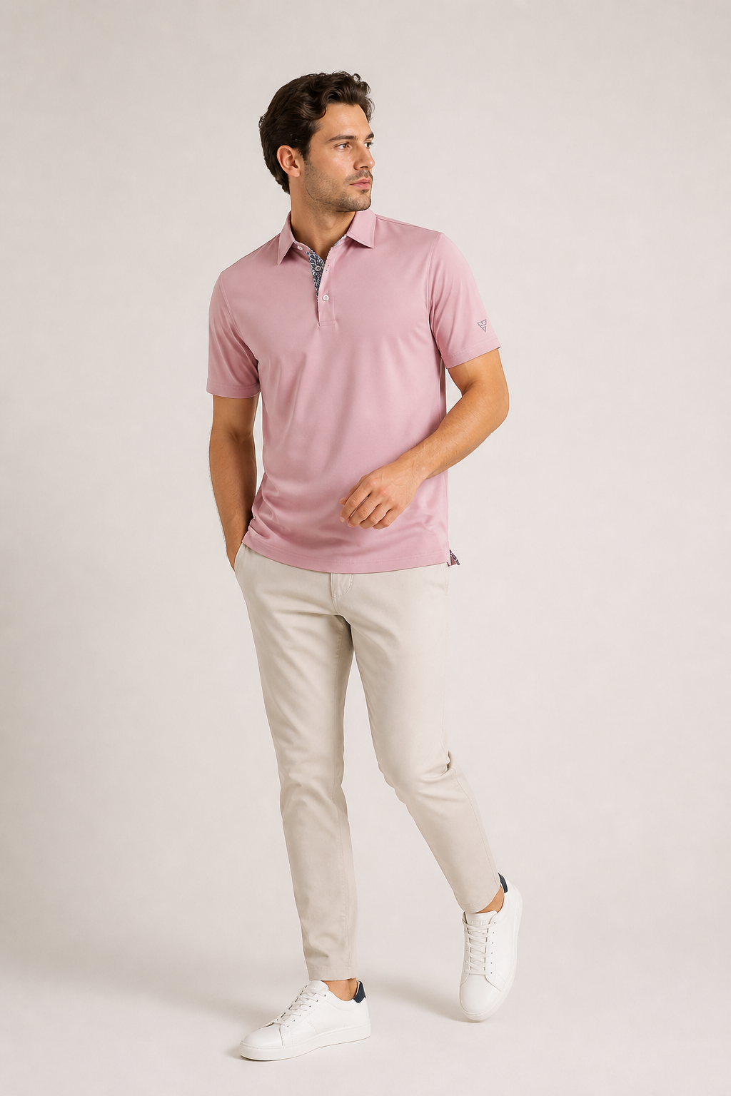 Polo hombre manga corta cuello clásico - Mario