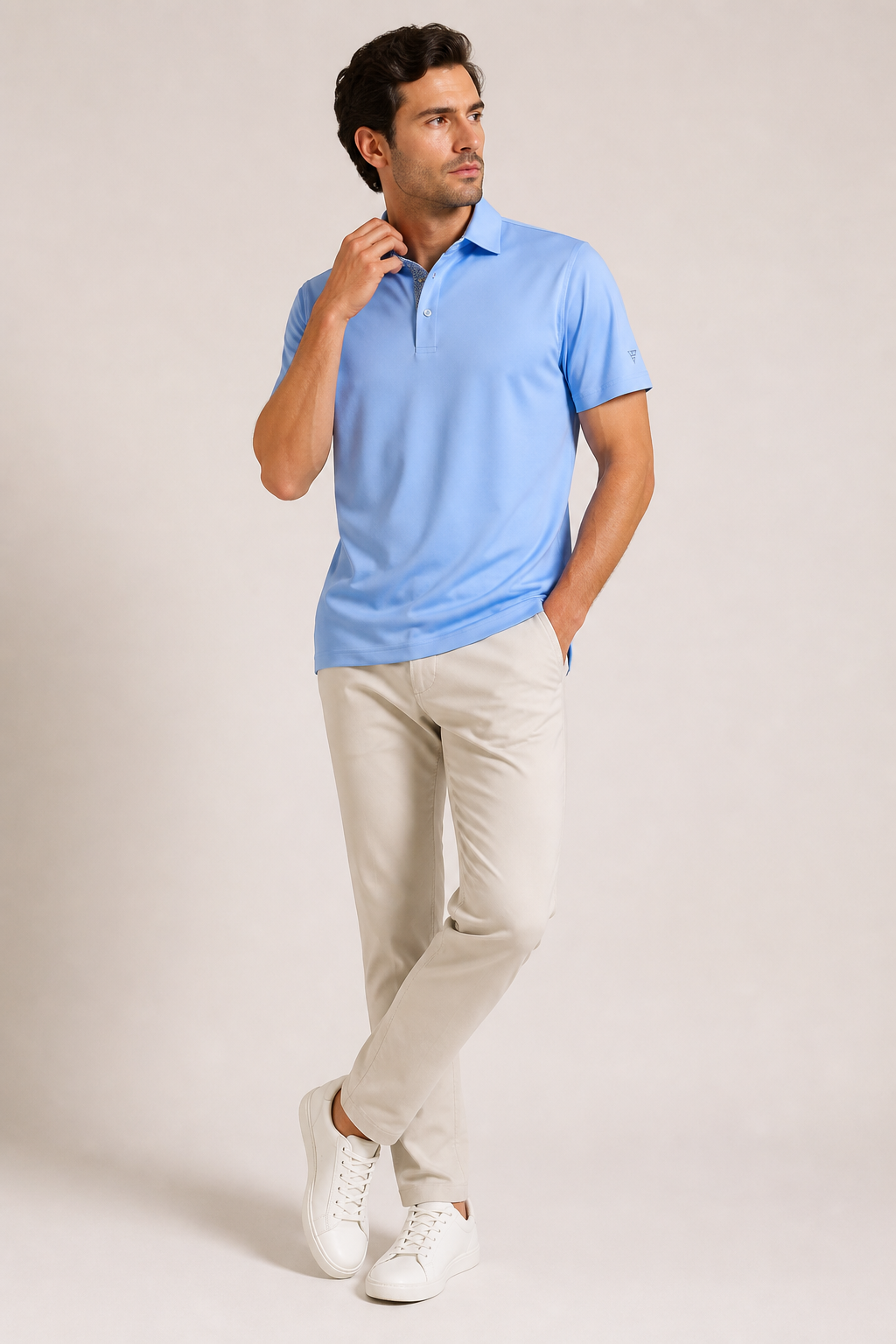 Polo hombre manga corta cuello clásico - Mario