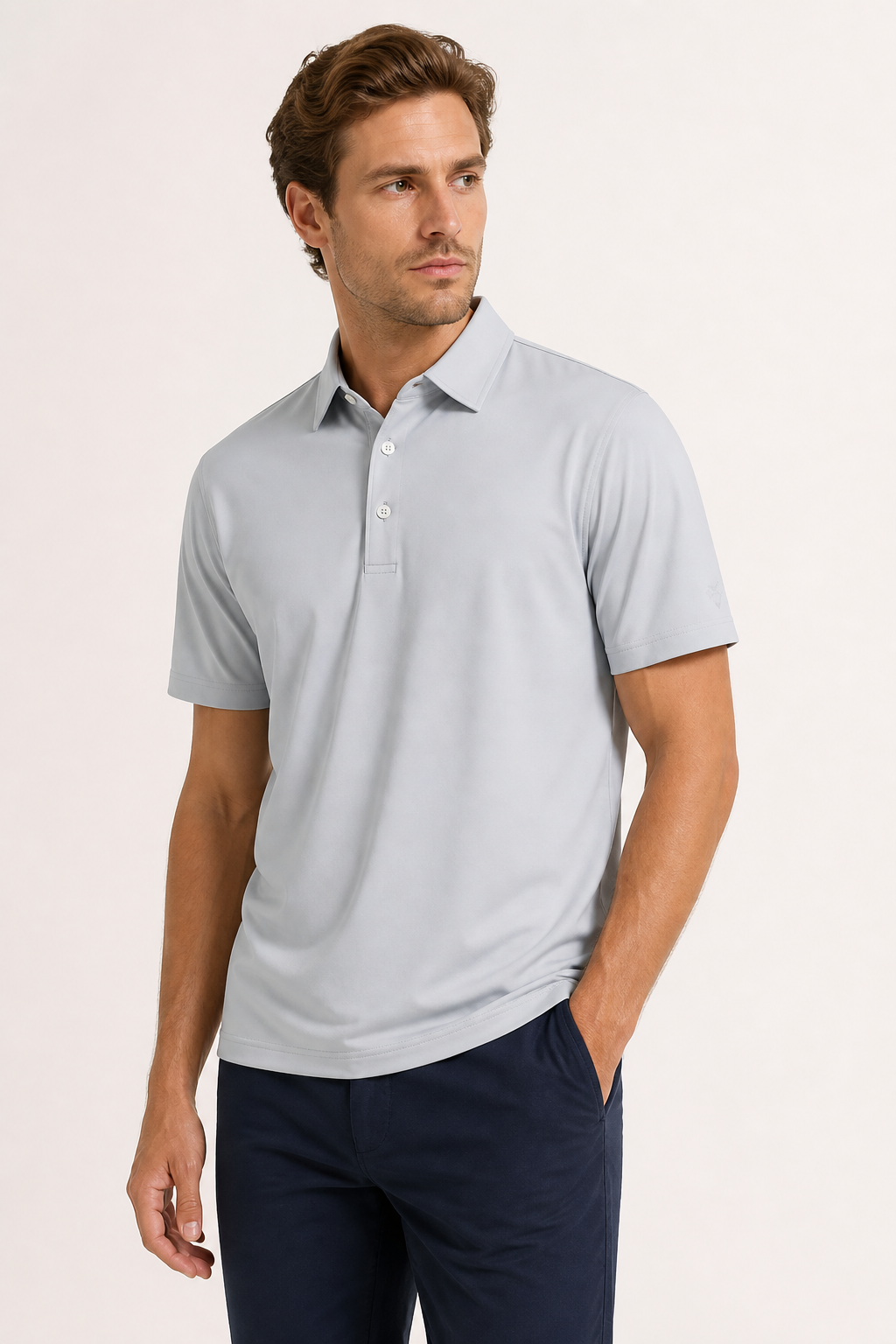 Polo hombre manga corta cuello clásico - Mario