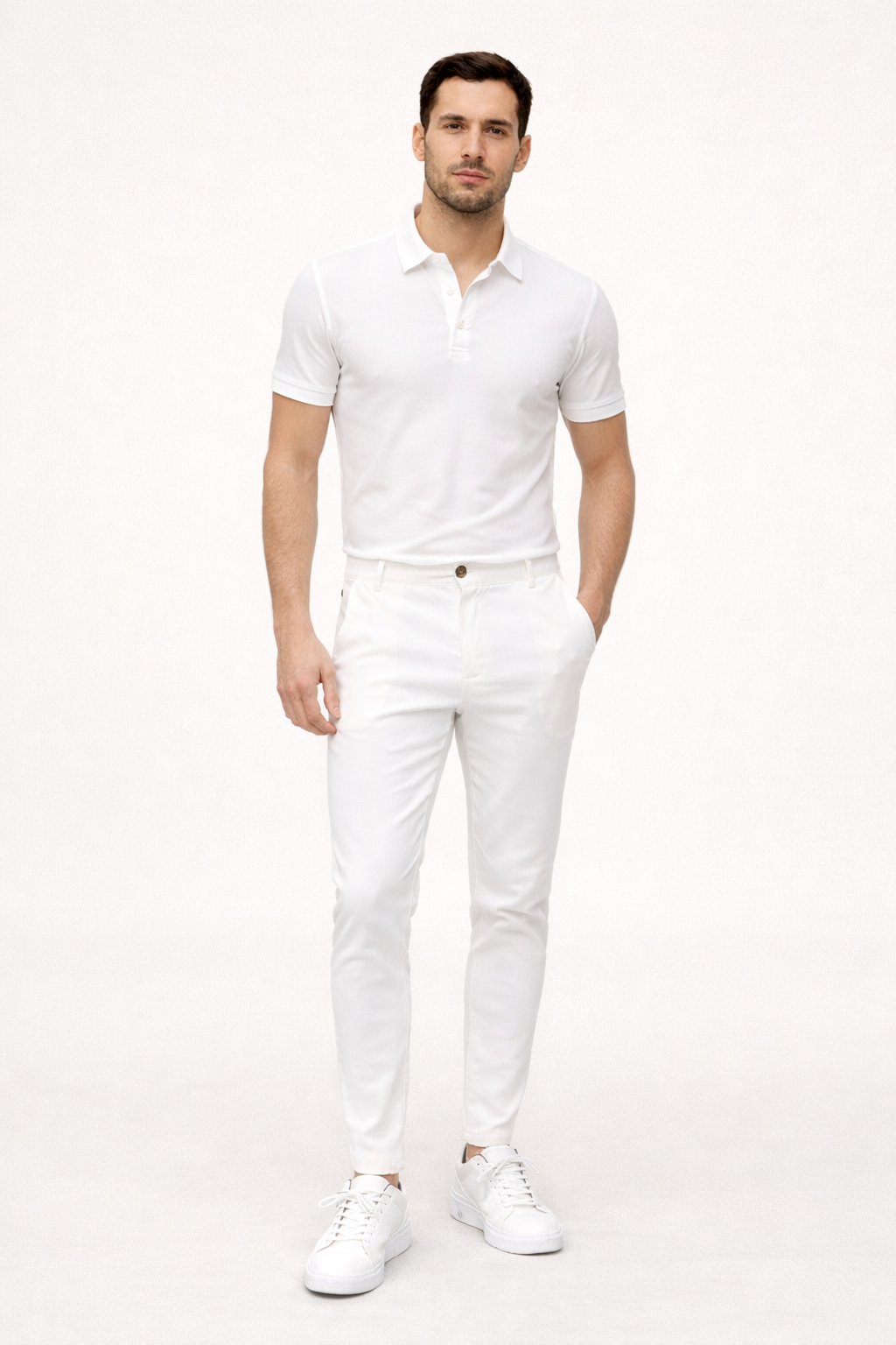 Pantalones chinos para hombre de corte recto y ajuste cómodo - Zigor