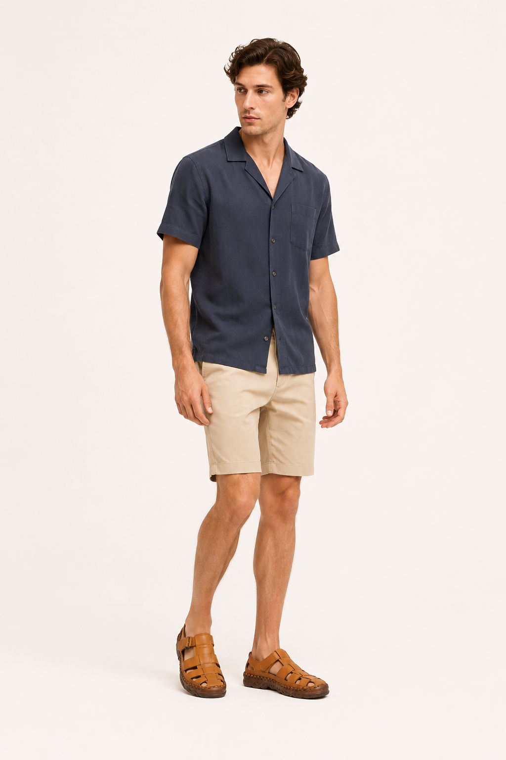 Sandalias cerradas hombre tiras anchas velcro suela gruesa – Oskar
