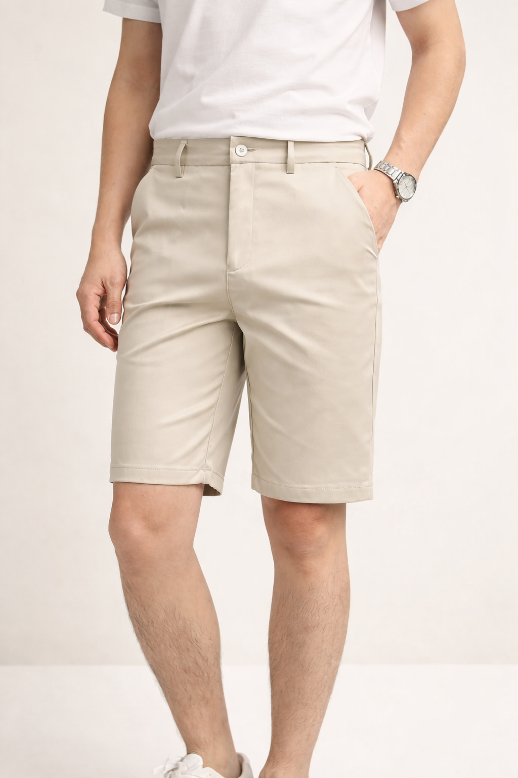 Shorts casual de corte recto para hombre - Rodrygo