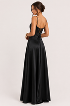 Vestido largo de tirantes elegante para mujer - Annelie