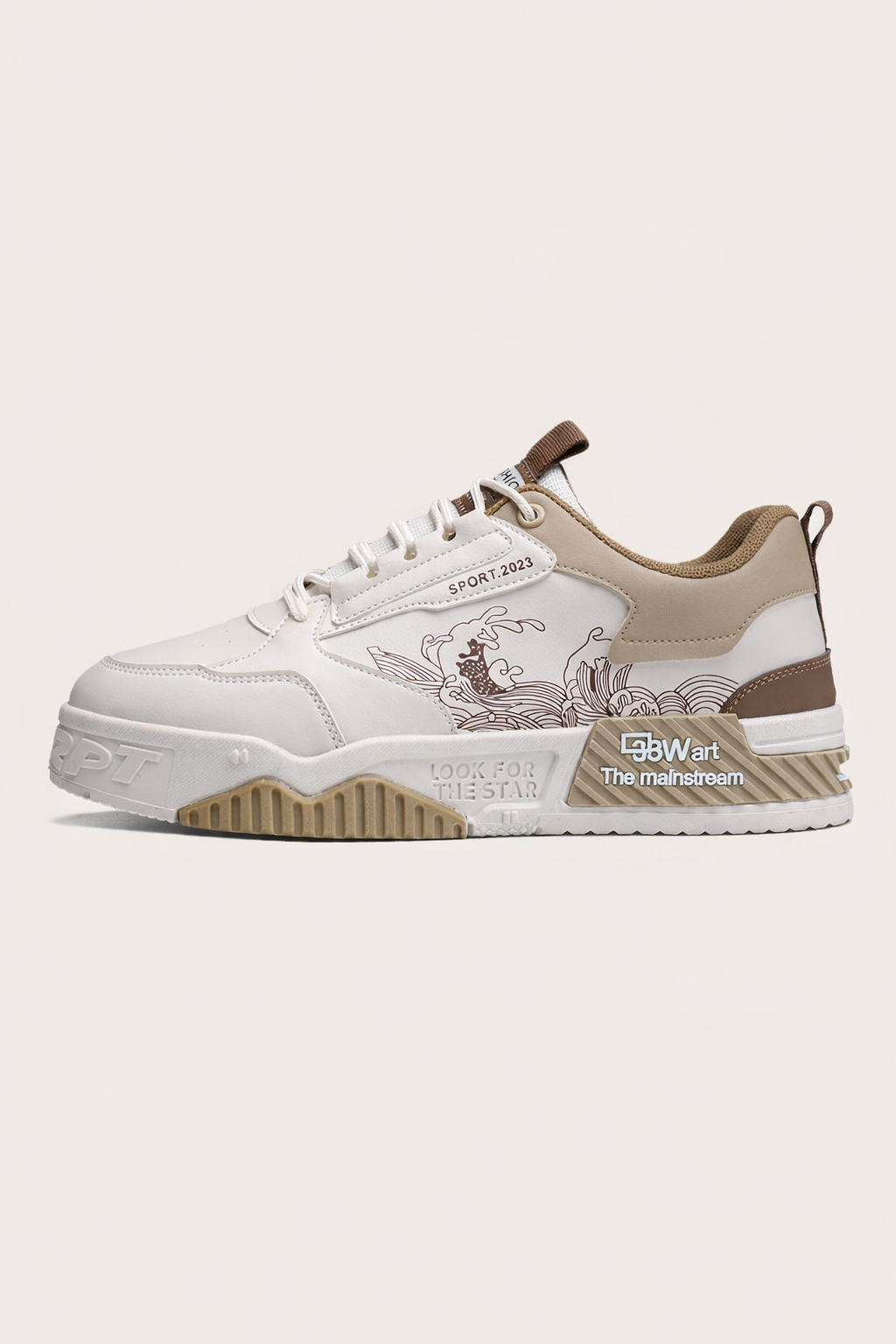 Zapatillas casuales para hombre diseño urbano gráfico - Graden