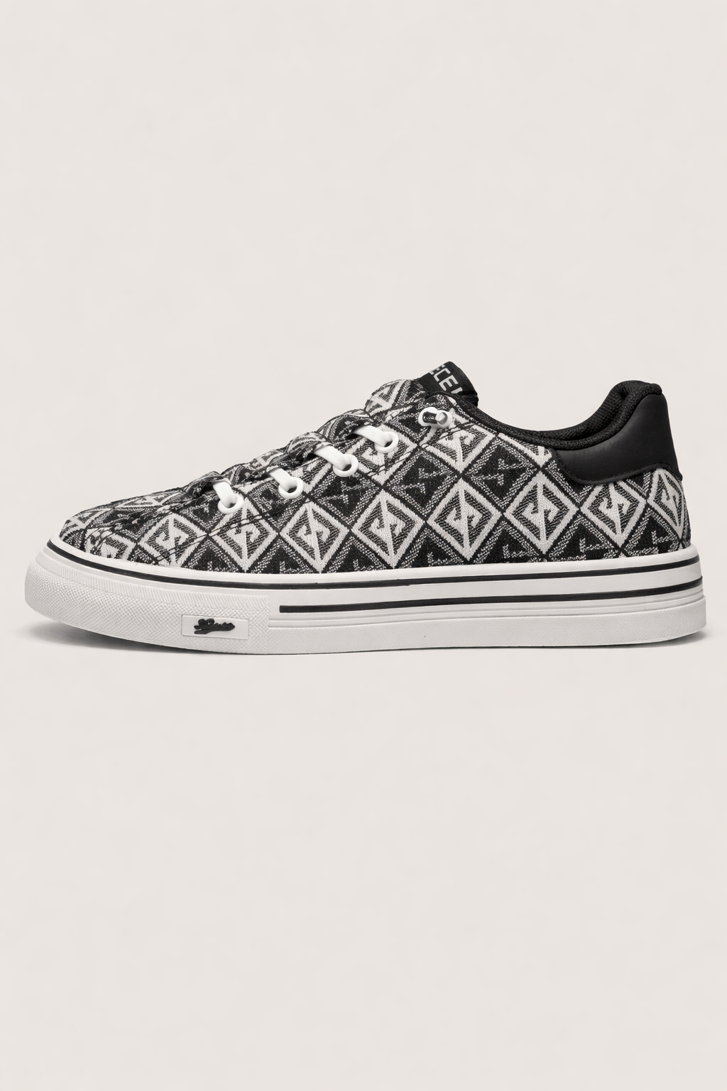 Zapatillas para hombre de corte bajo en tejido estampado - Virel