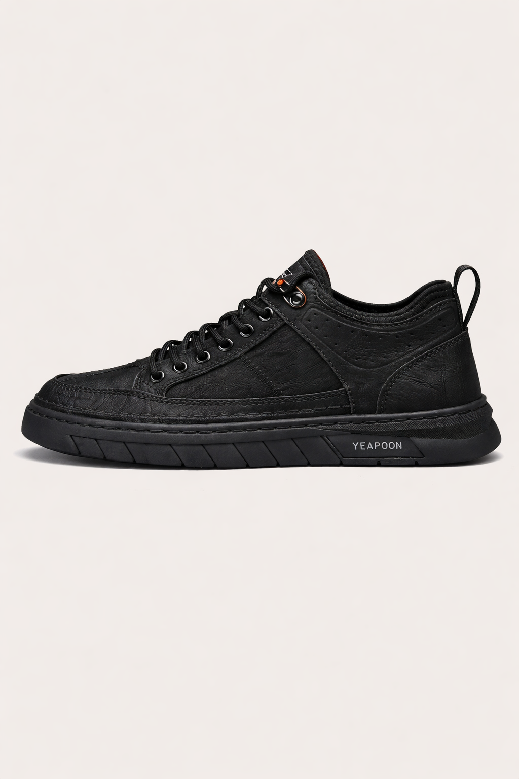 Zapatillas casuales para hombre efecto cuero - Dante