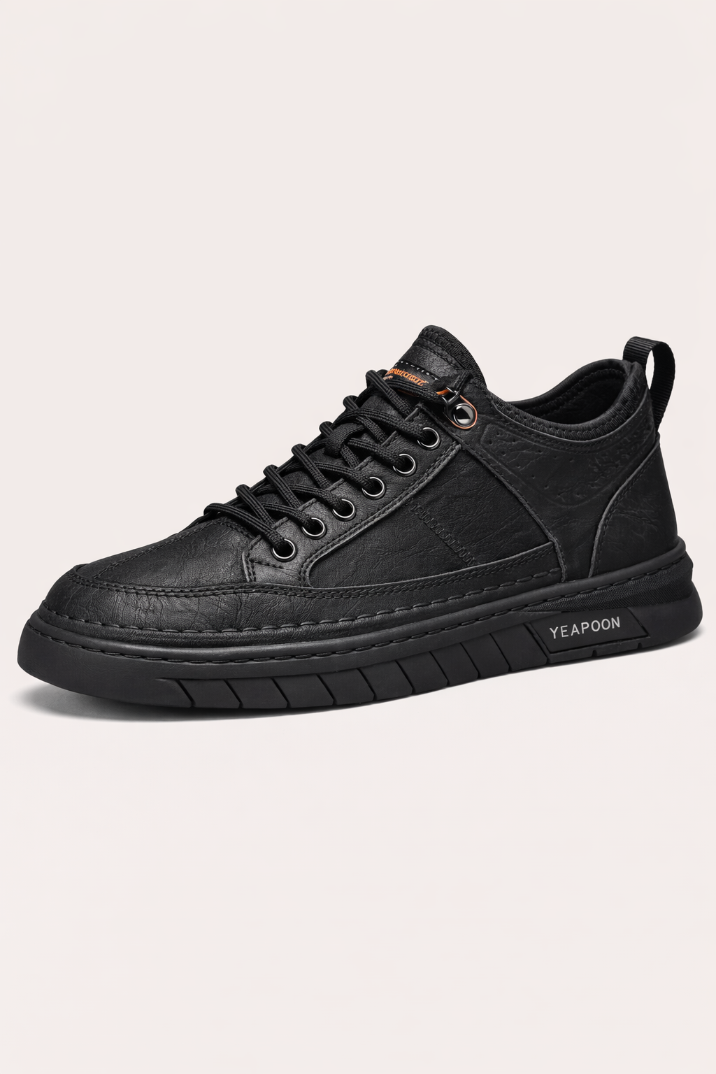 Zapatillas casuales para hombre efecto cuero - Dante