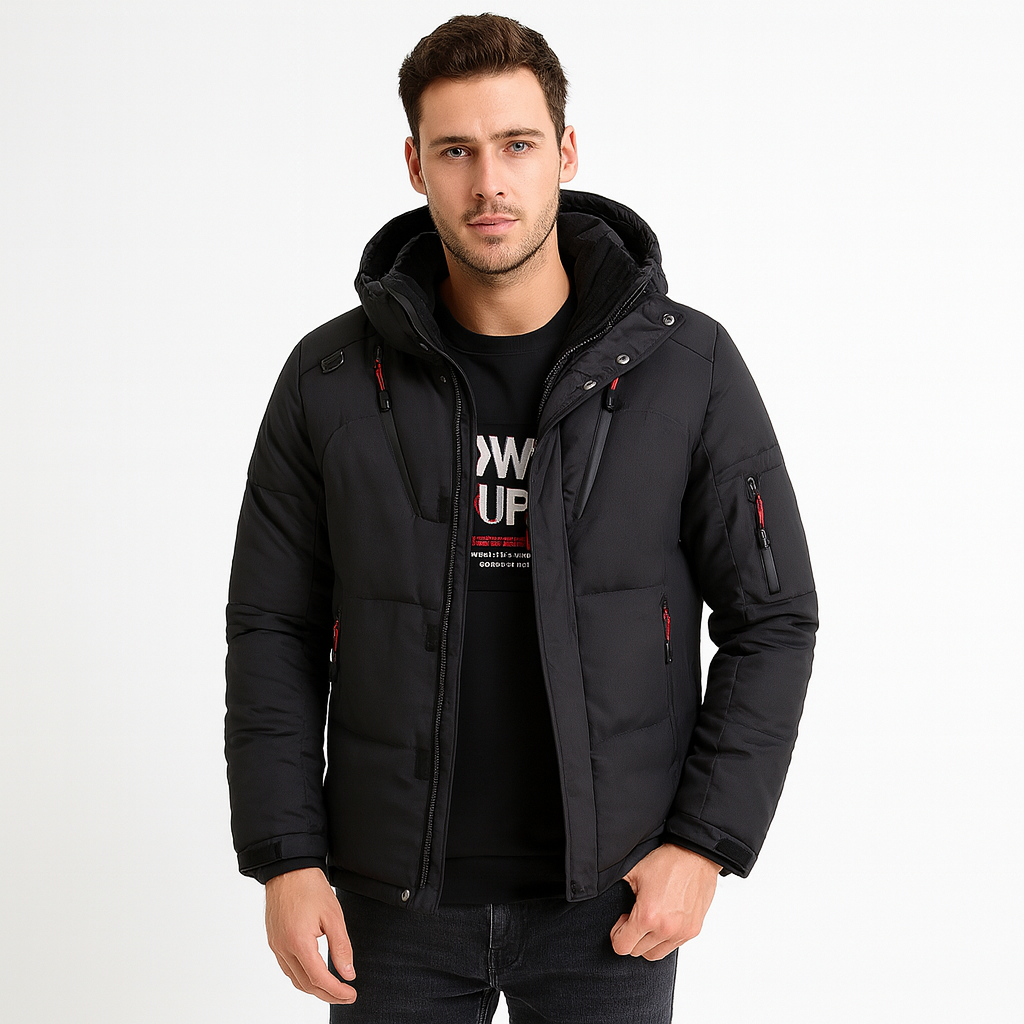 Abrigo invierno hombre aislamiento térmico resistente agua viento cálido diario - Kayn
