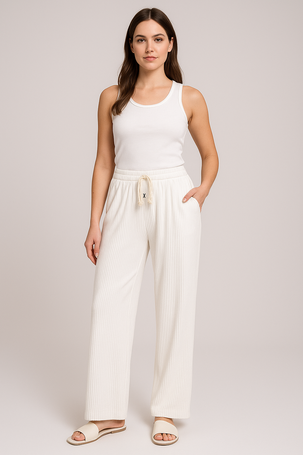 Pantalón holgado mujer – Savino