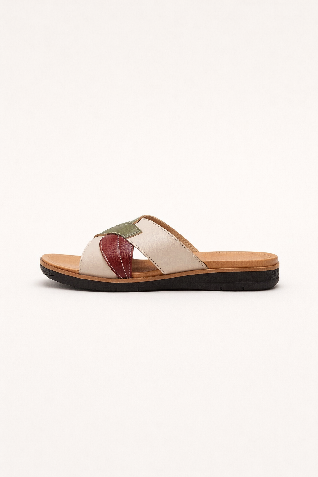 Sandalias de mujer con suela acolchada para paseo - Mirel