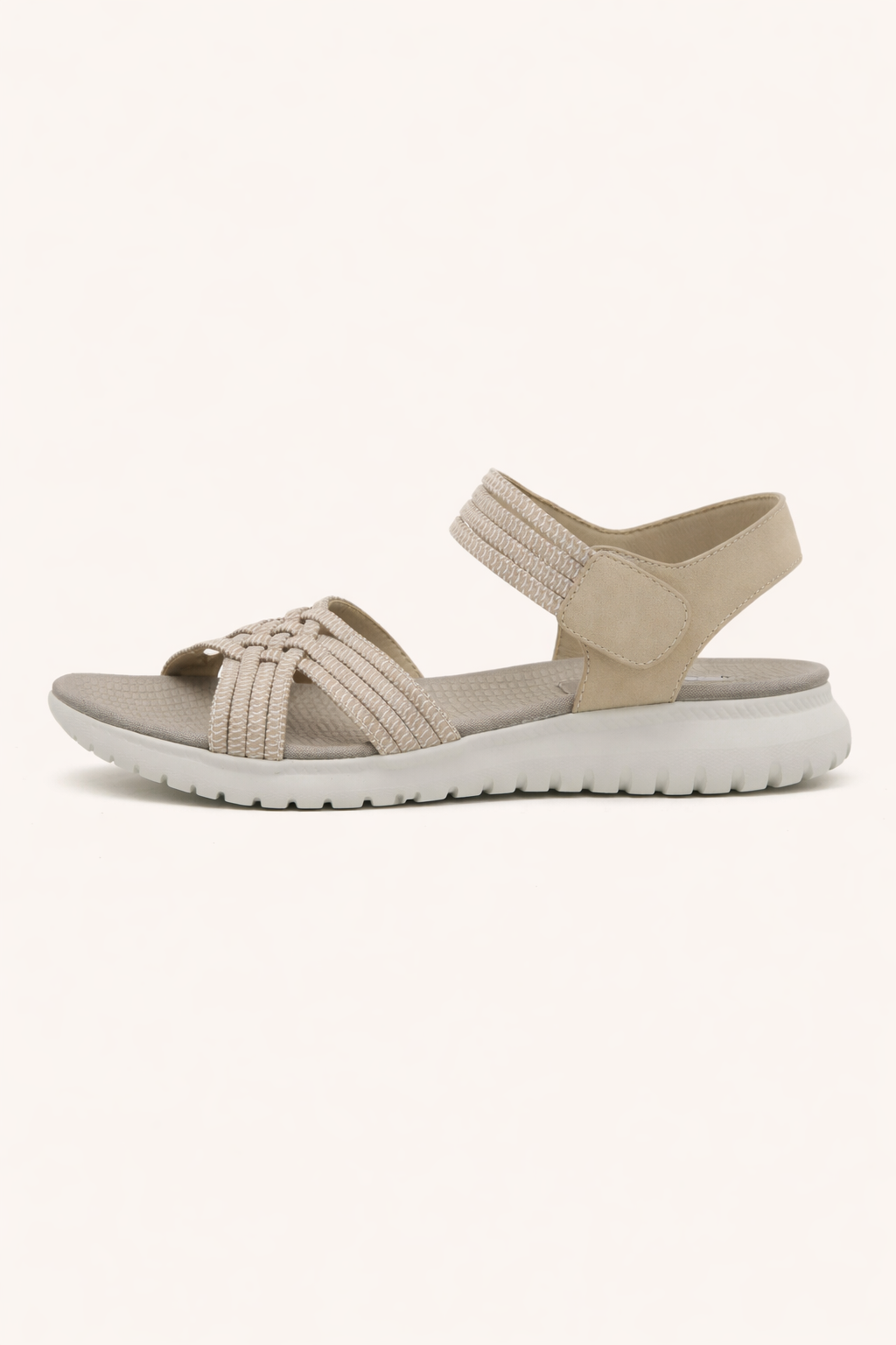 Sandalias ortopédicas de mujer con tiras elásticas para caminar - Valery