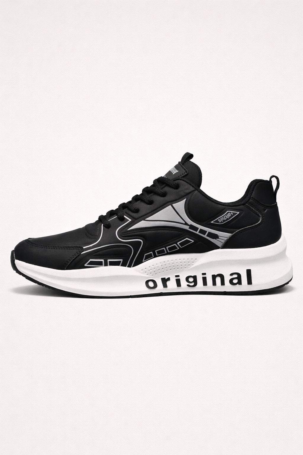 Zapatillas deportivas para hombre de suela gruesa y cordones - Orion