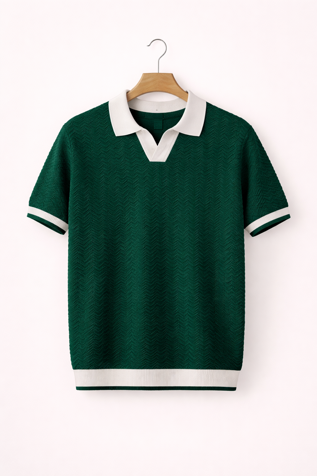 Polo hombre manga corta cuello clásico - Arven
