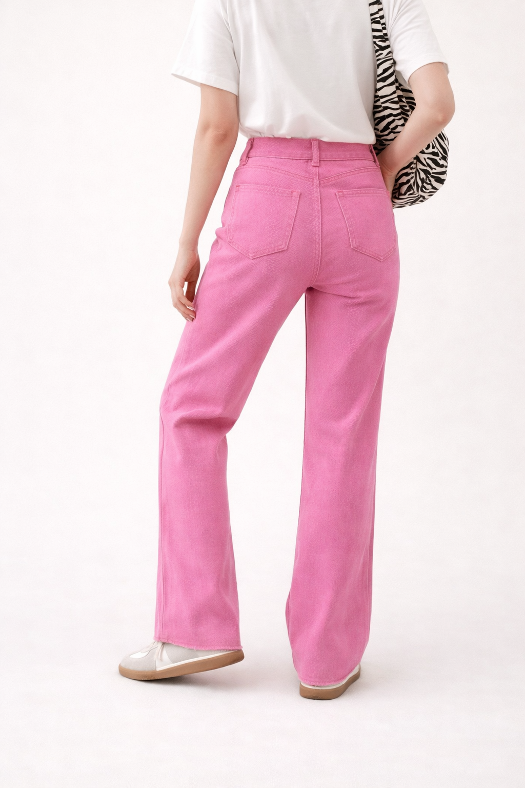 Jeans de mujer de tiro alto con pierna recta - Neriva