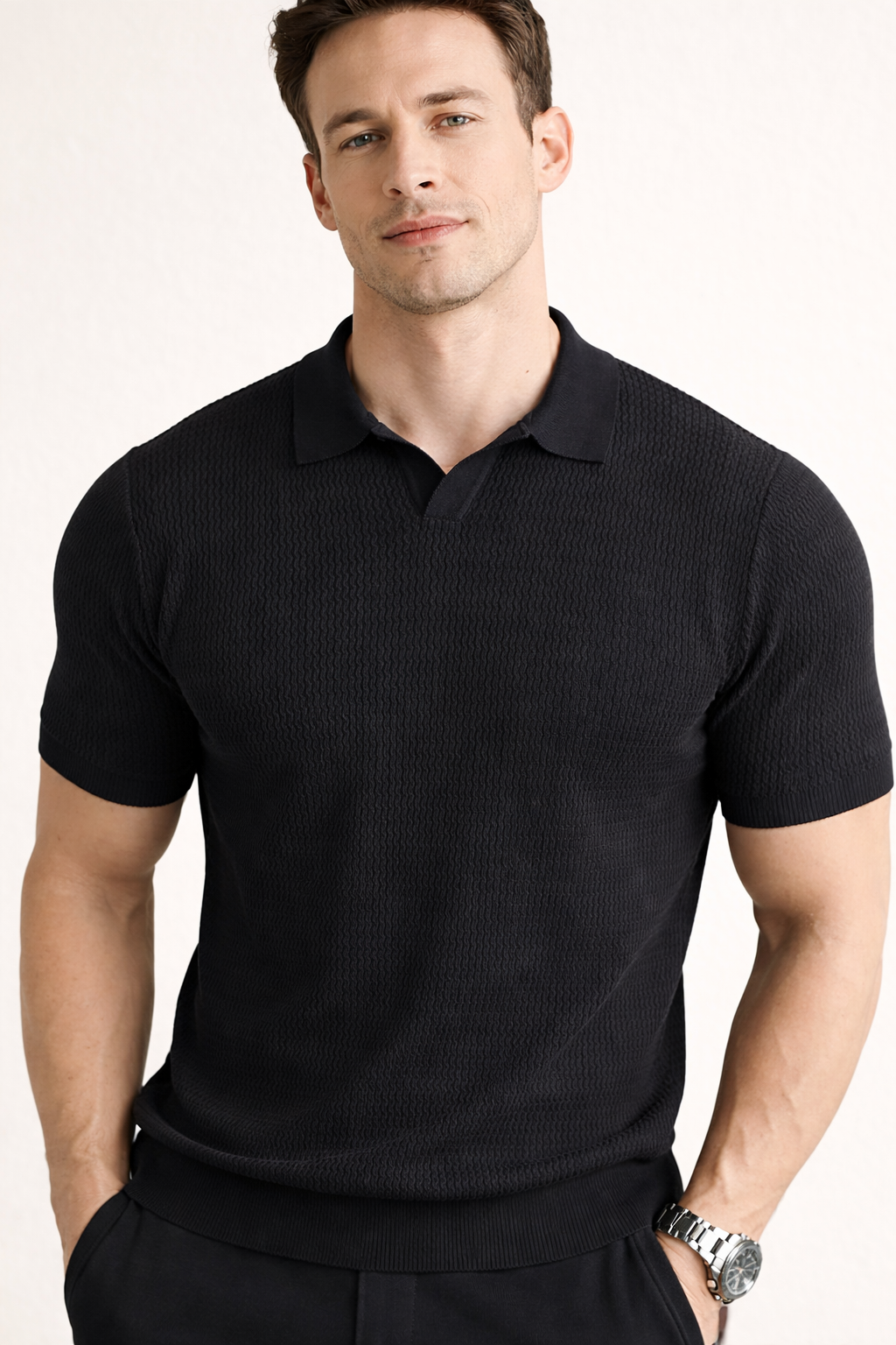 Polo para hombre ajuste slim - Yinx