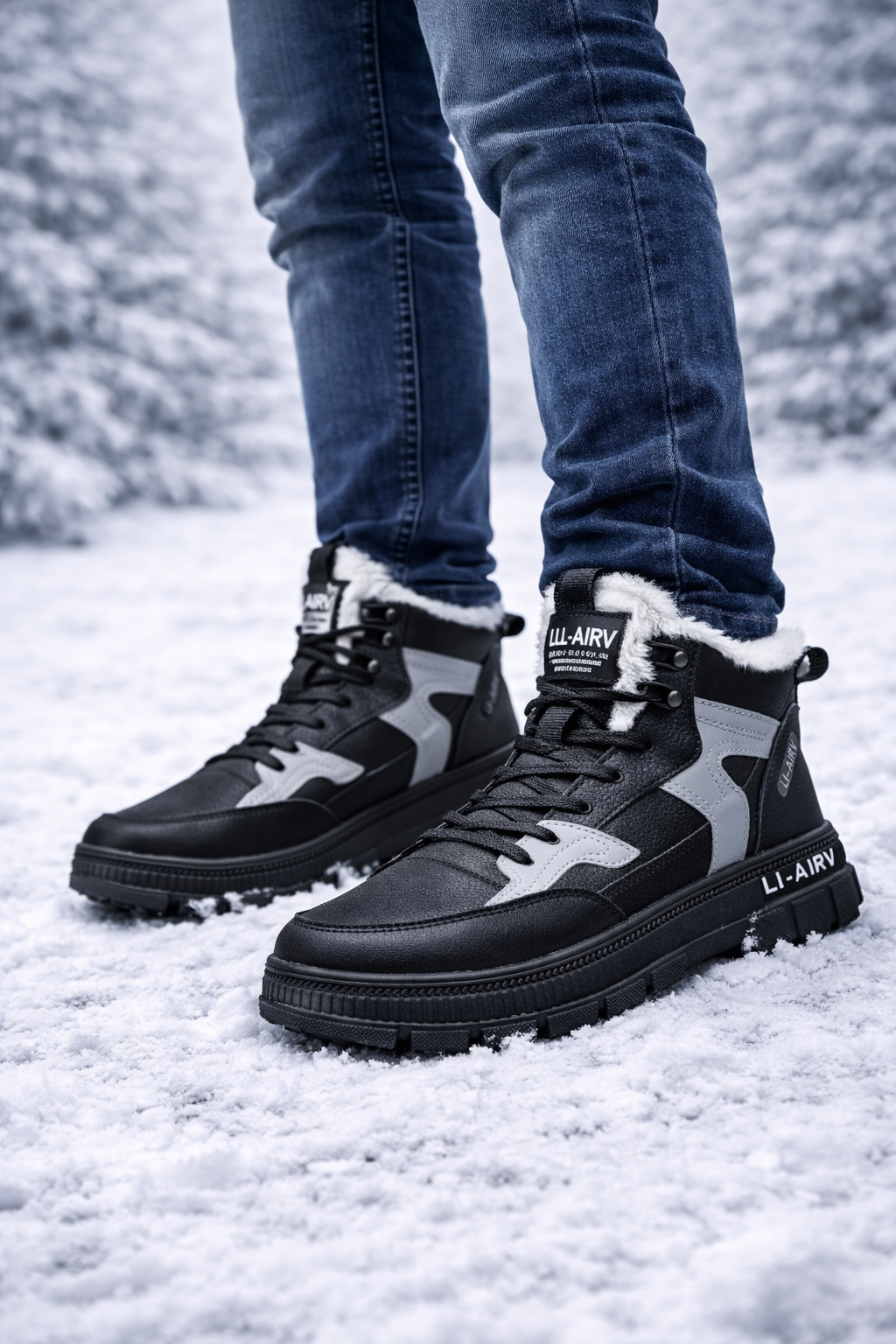 Botas de invierno para hombre térmicas de tobillo - Brakov