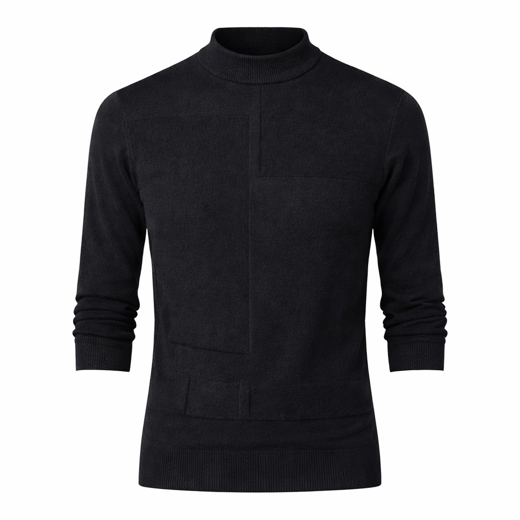 Pullover básico de punto para hombre manga larga - Rainer