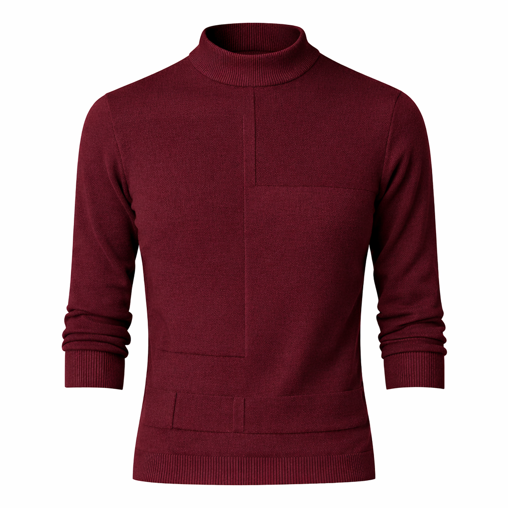 Pullover básico de punto para hombre manga larga - Rainer