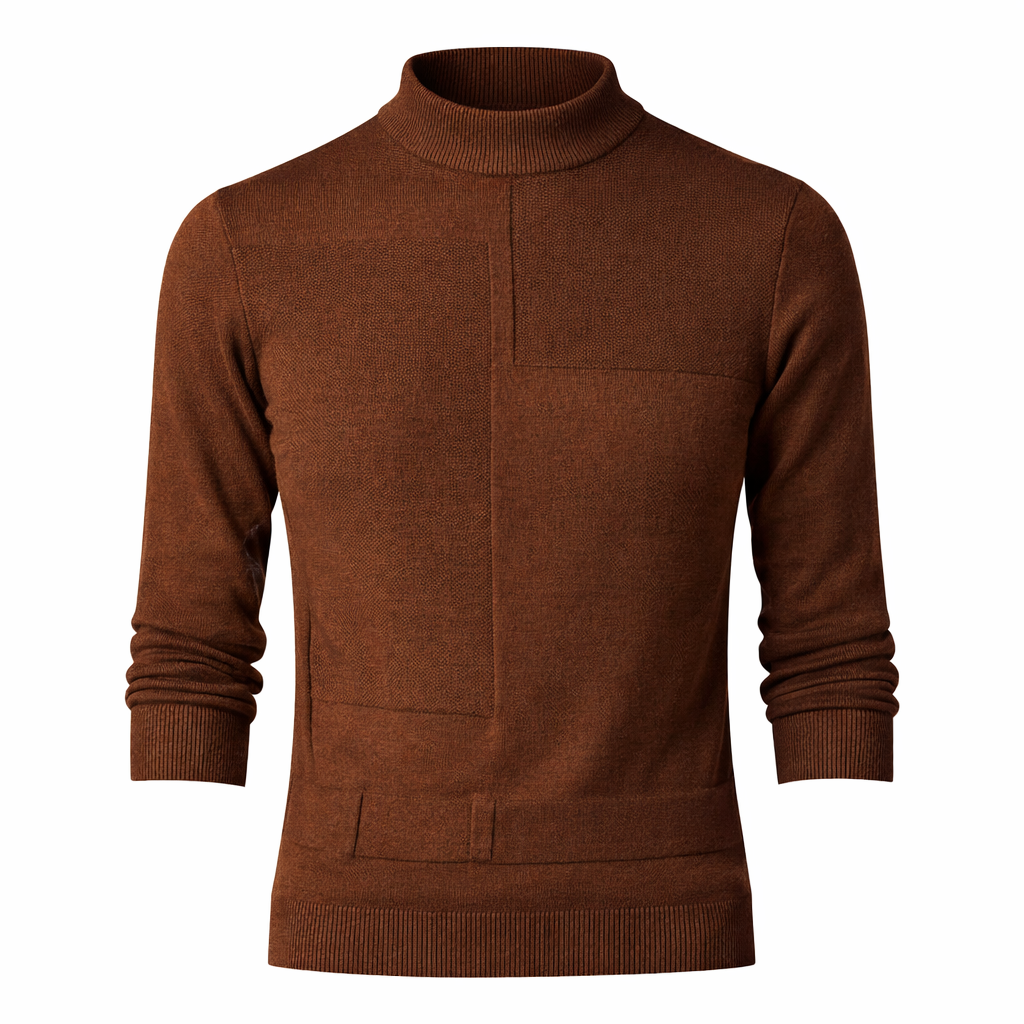 Pullover básico de punto para hombre manga larga - Rainer