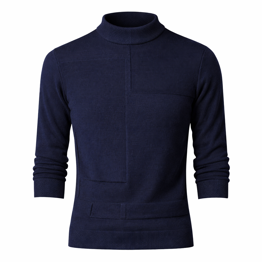Pullover básico de punto para hombre manga larga - Rainer