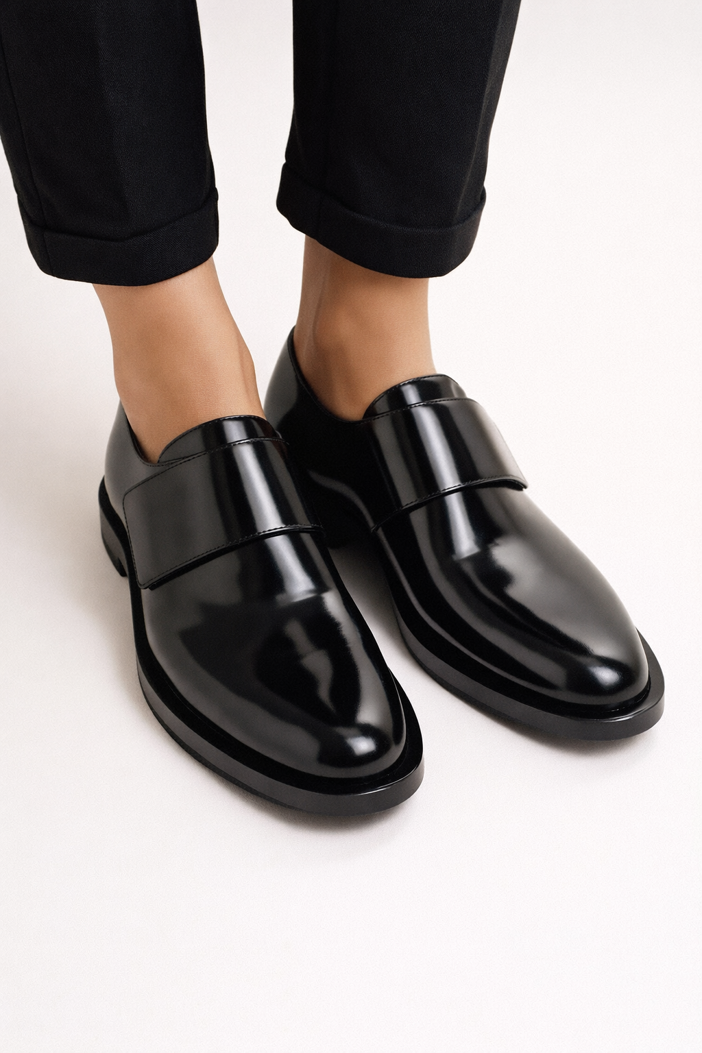 Mocasines mujer efecto charol diseño elegante - Sabine
