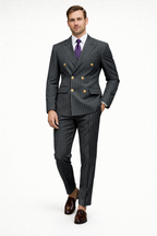 Traje para hombre de dos piezas de uso elegante - Zeiron
