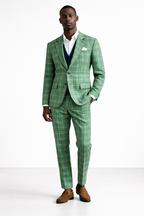 Traje elegante para hombre cruzado de ajuste slim - Oriven
