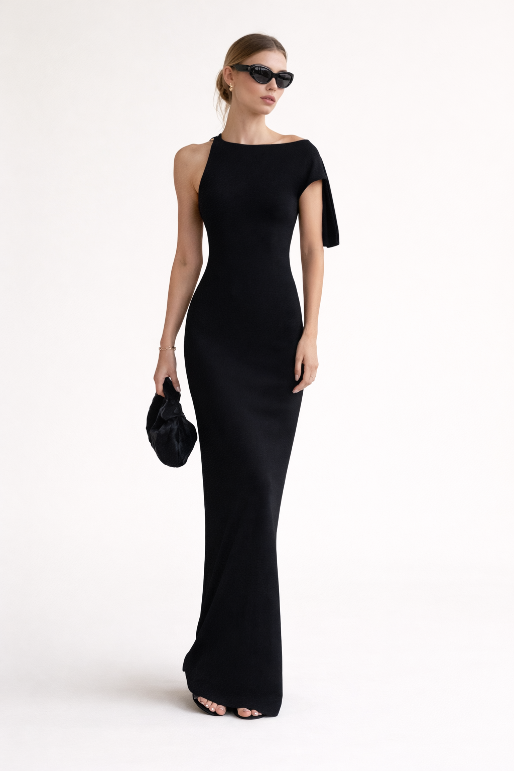 Vestido de un hombro elegante para fiesta para mujer - Isolde