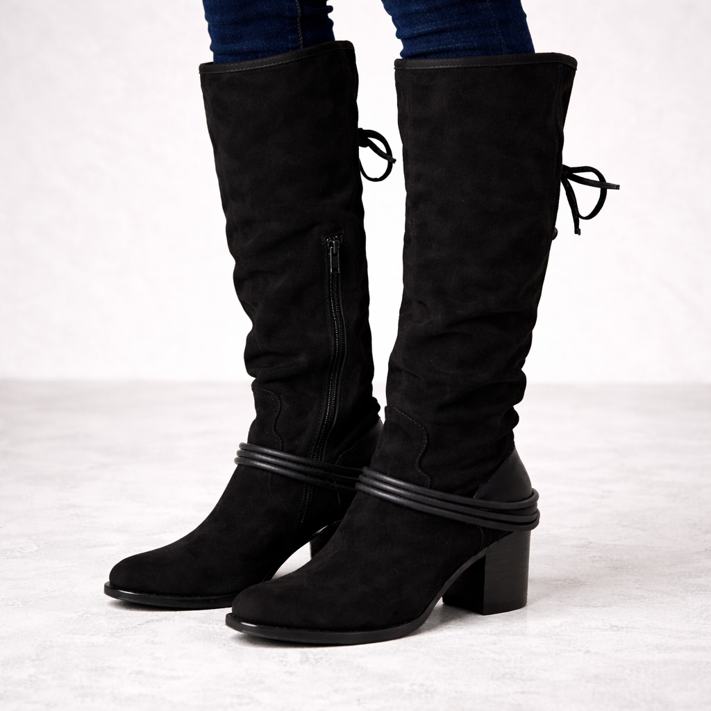 Botas altas para mujer acordonadas - Sheryl