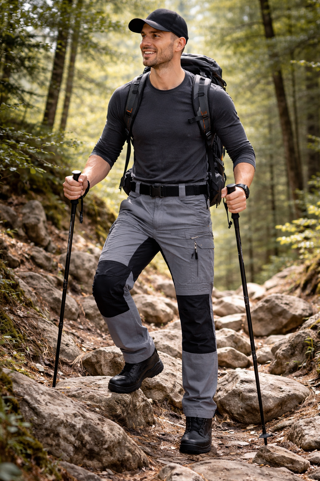 Pantalón técnico multifuncional para hombre - Audun