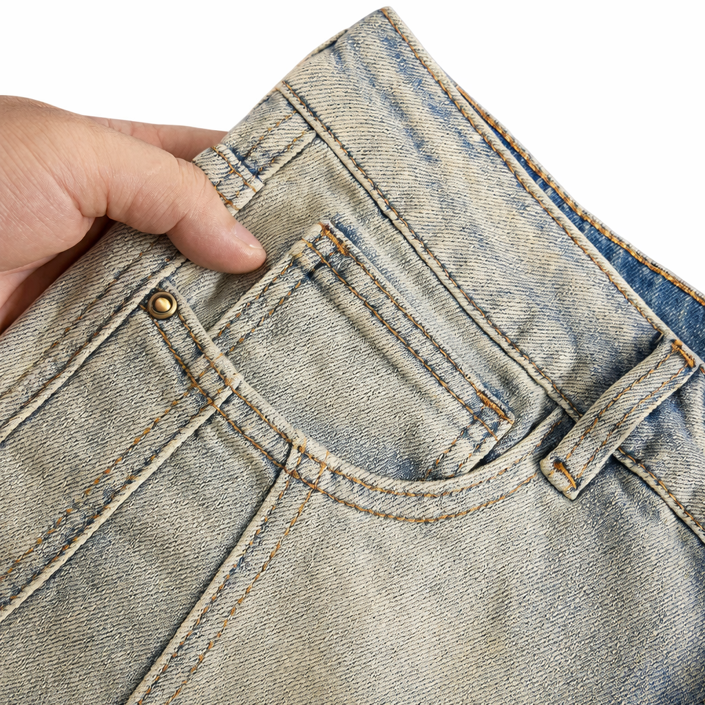 Pantalones vaqueros patchwork - Sverker