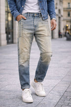 Pantalones vaqueros patchwork - Sverker