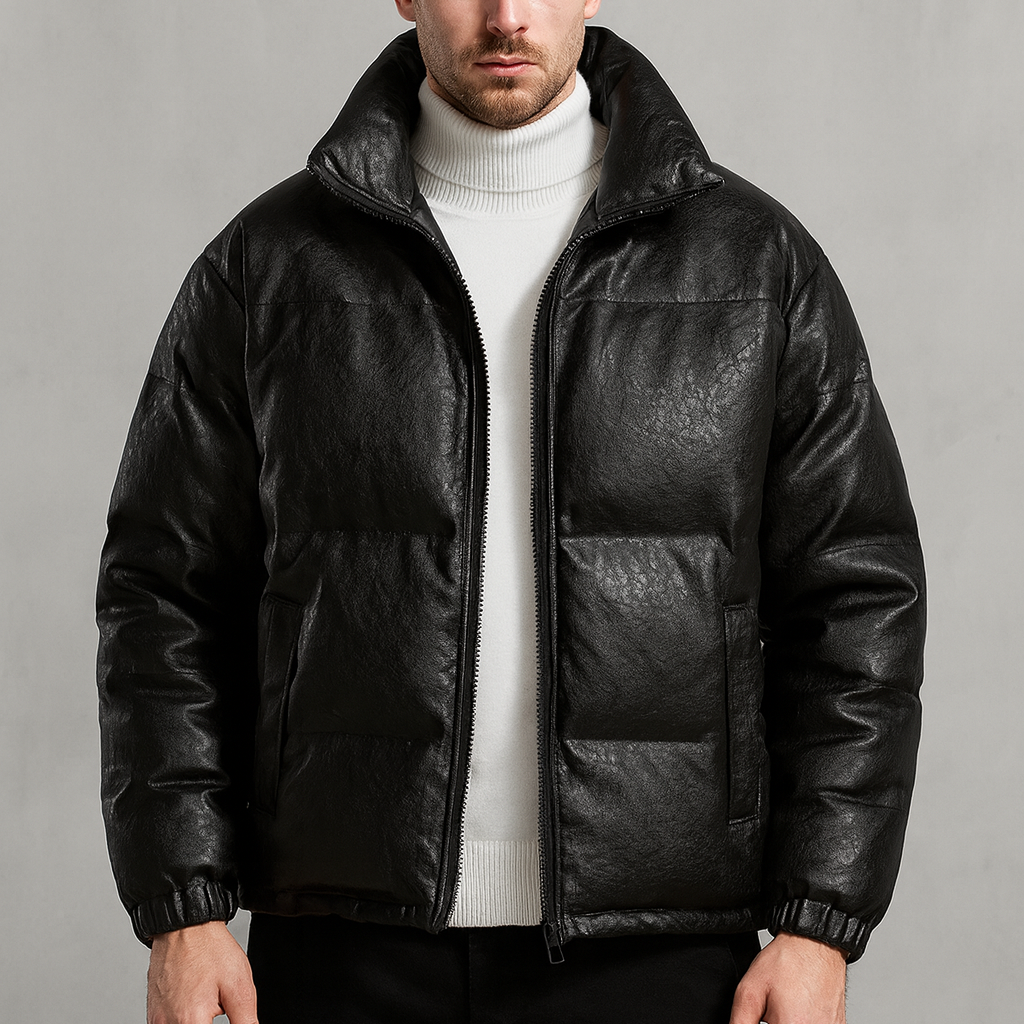 Chaqueta para hombre acolchado efecto mate - Joryn