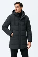 Abrigo para hombre acolchado efecto térmico - Elliot