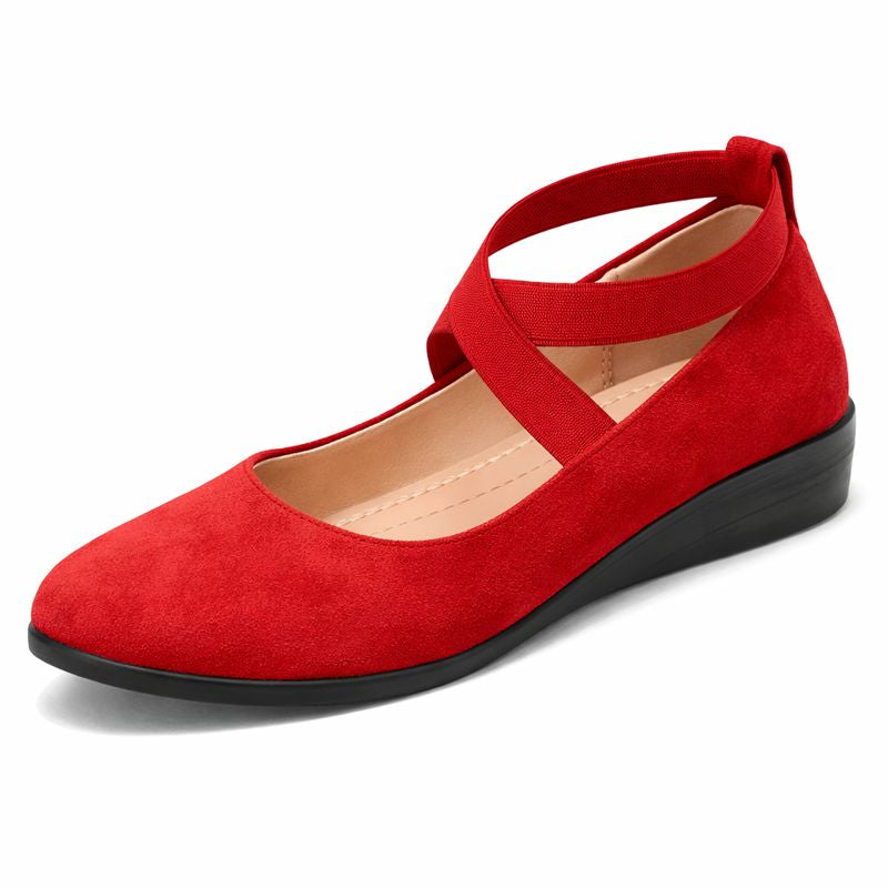 Zapatos tipo ballerinas para mujer con tiras cruzadas - Xandra