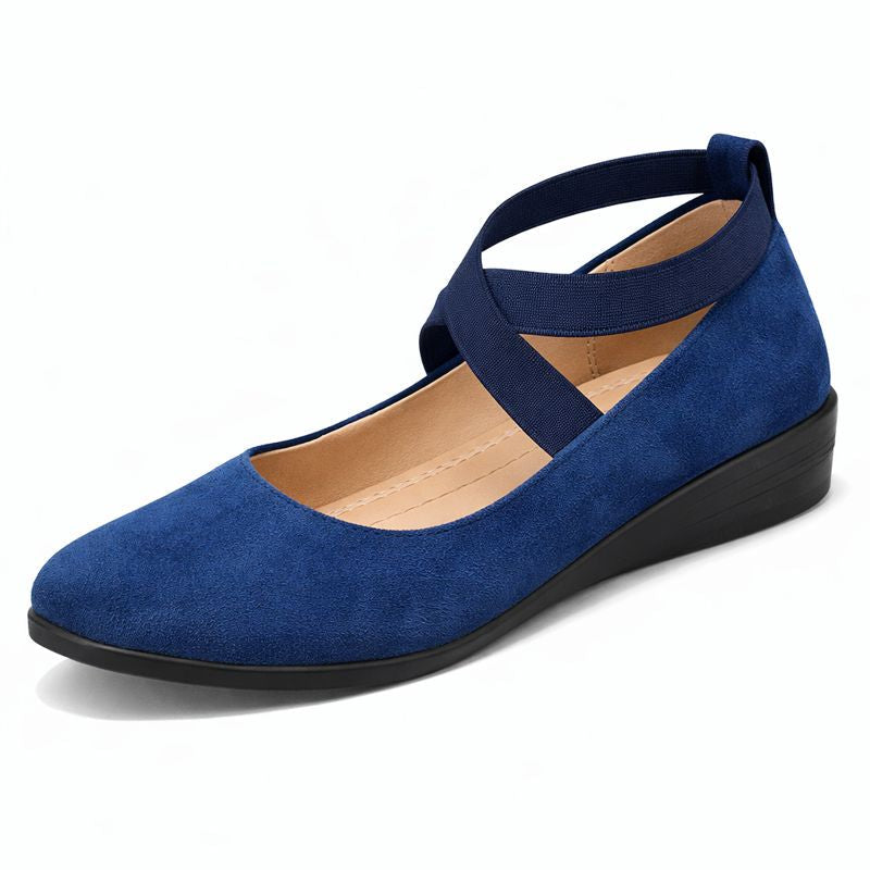Zapatos tipo ballerinas para mujer con tiras cruzadas - Xandra
