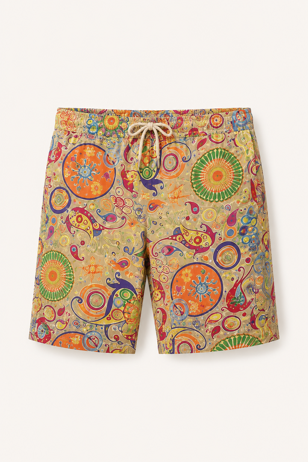 Short estampado hombre cintura ajustable largo rodilla – Hugo