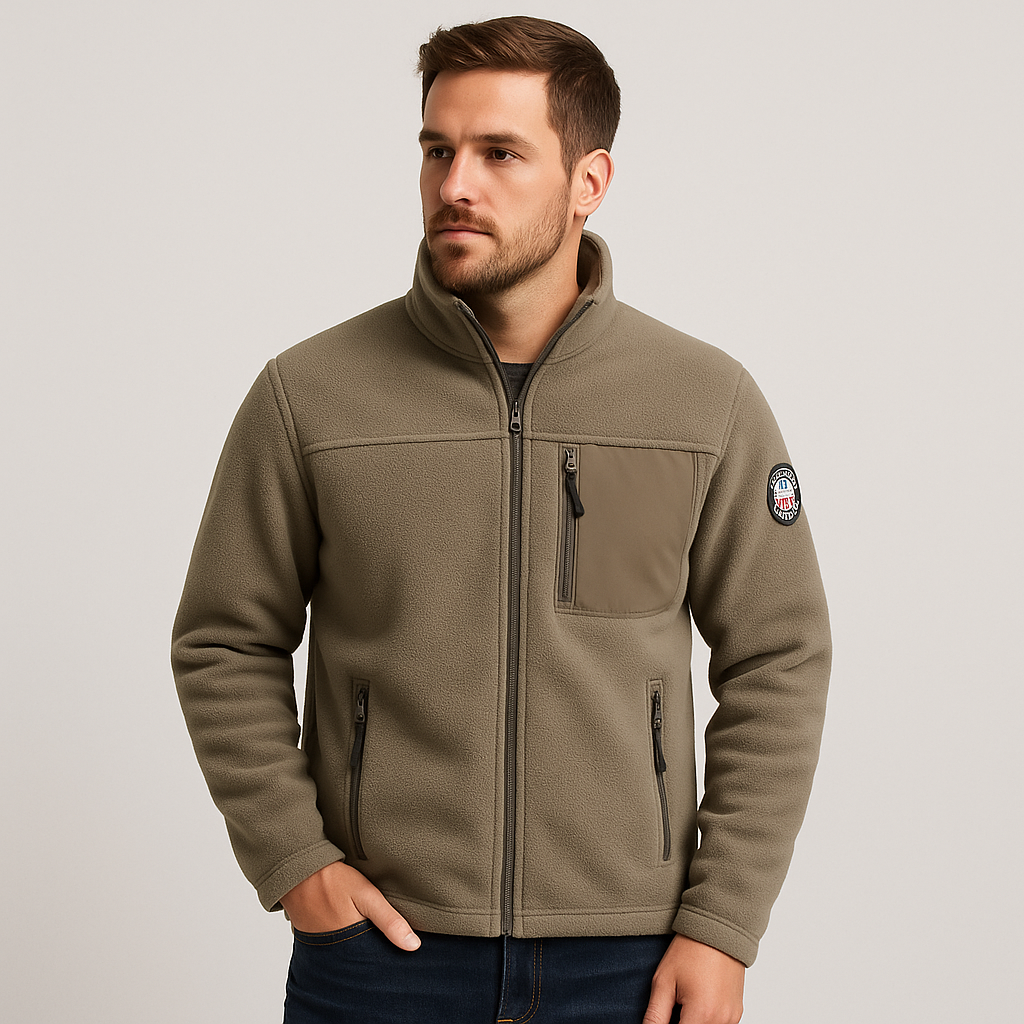 Chaqueta para hombre efecto polar ligero - Renlo