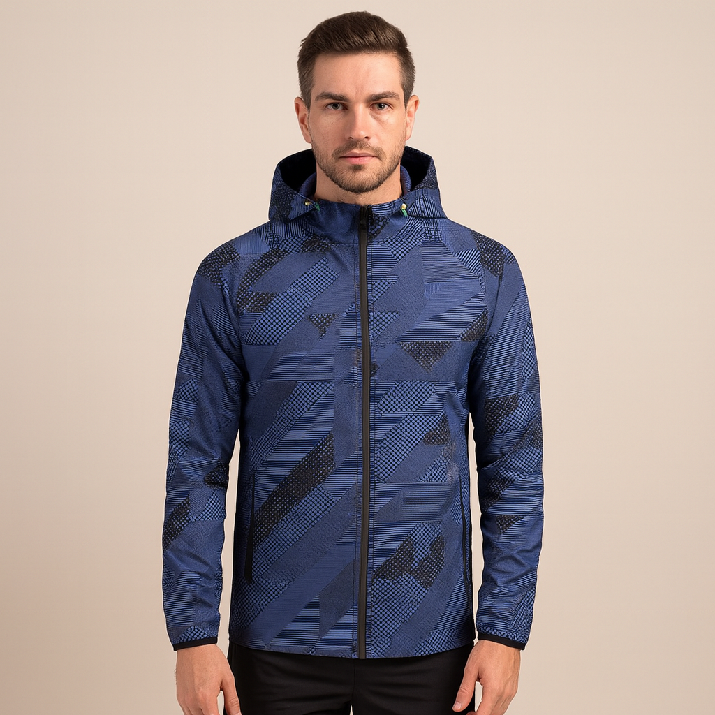 Chaqueta para hombre efecto cortaviento ligera - Yoren