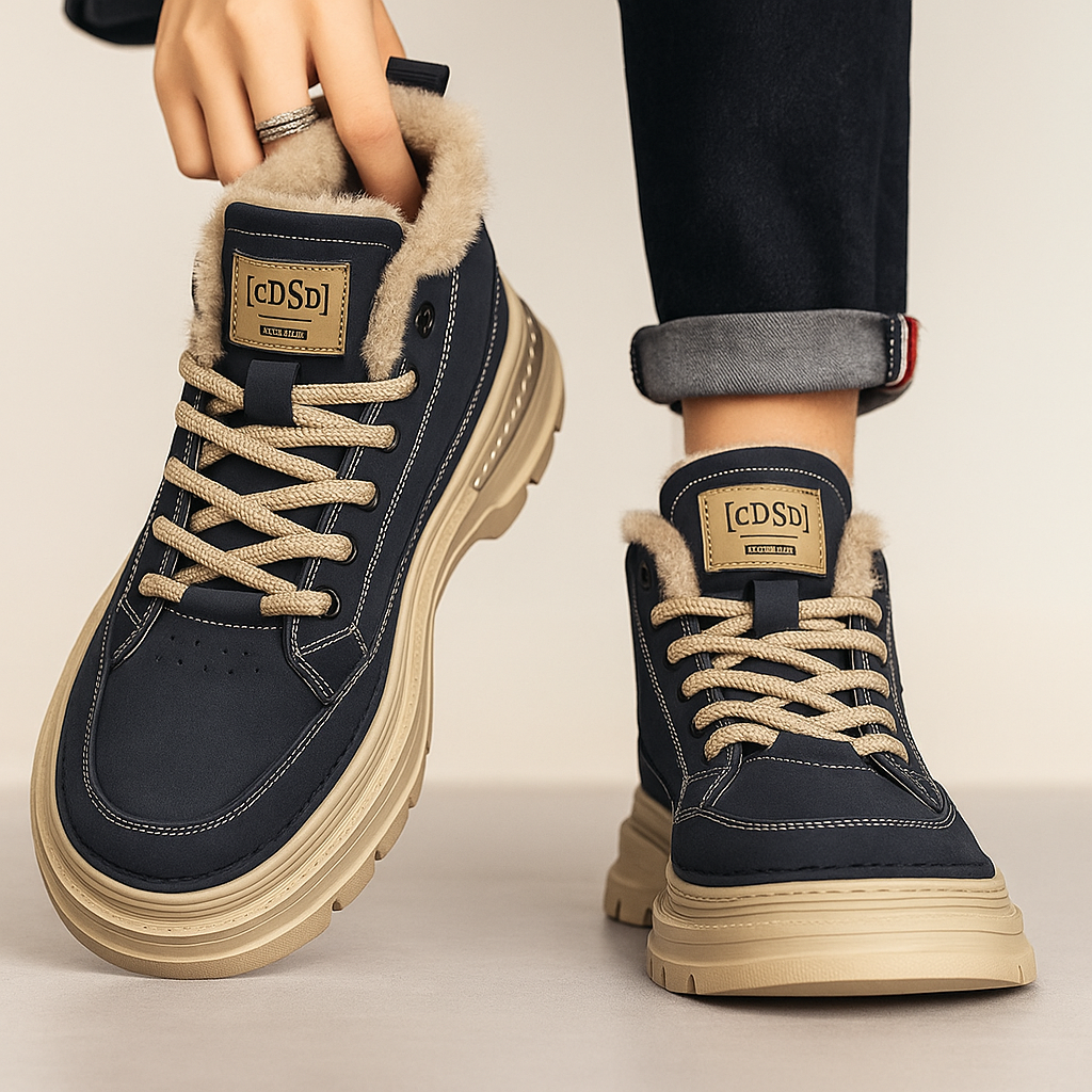 Botines para hombre interior afelpado cálido - Jorvik
