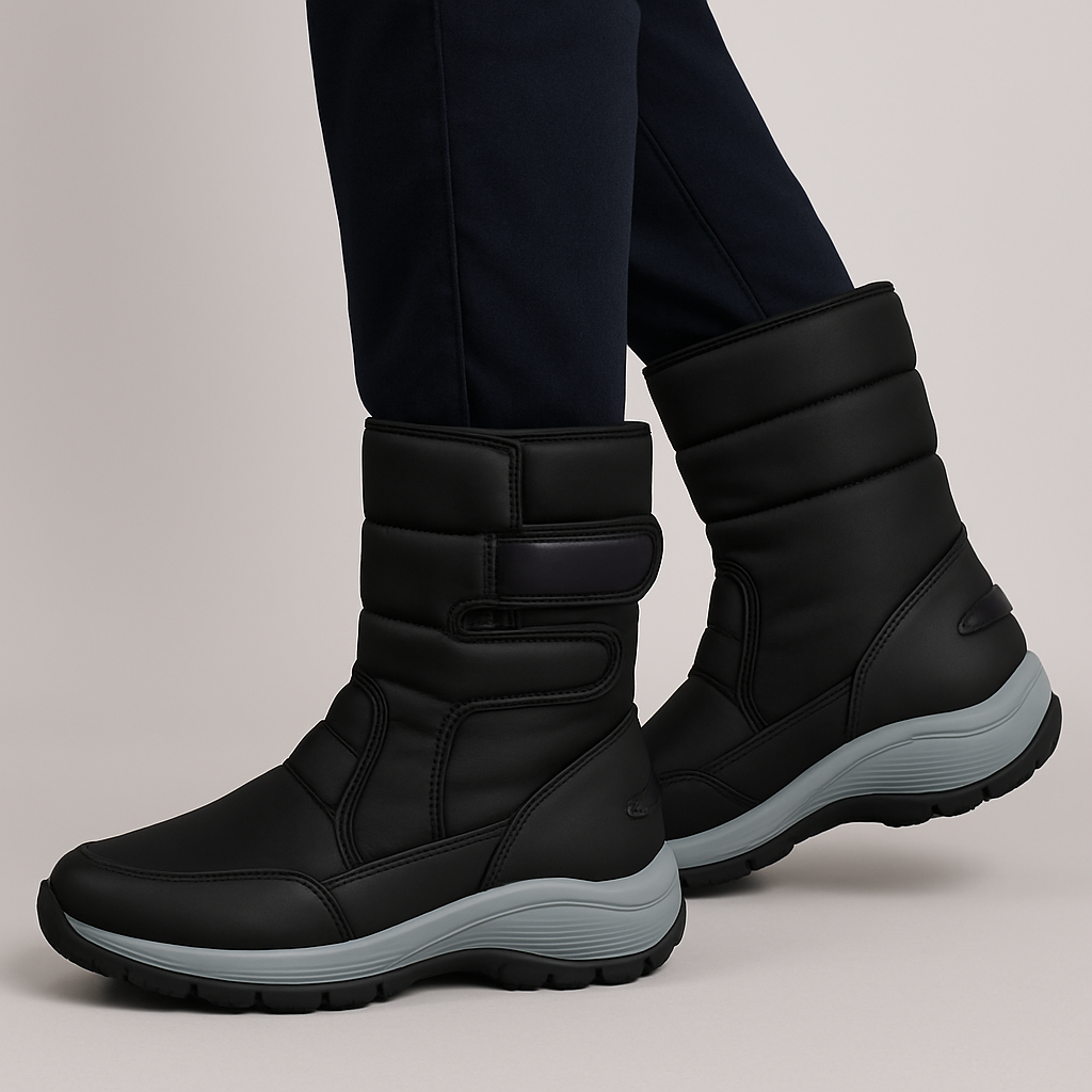 Botas para mujer efecto acolchado invierno - Rhenise