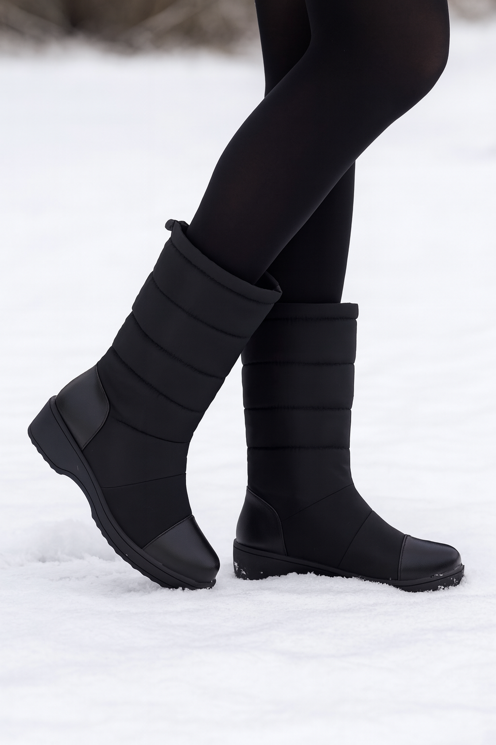 Botines para mujer acolchados de invierno - Ciara