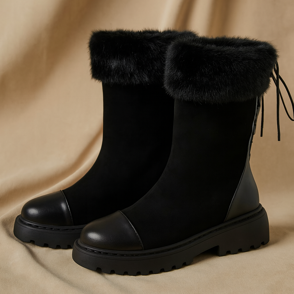 Botas para mujer efecto ante invierno - Yalinne